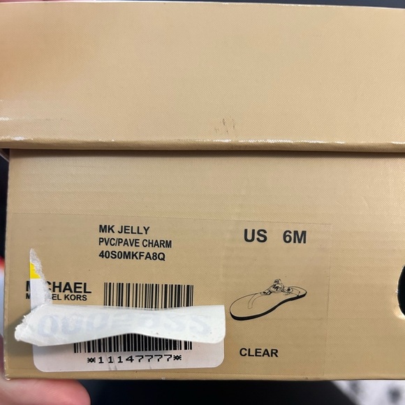 Michael Kors NWT Sandals - clear - Picture 8 of 8